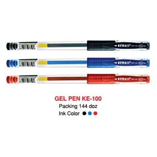 

Promo !!! Kenko Bolpen Pulpen Gel Ke-100 0.5 Mm