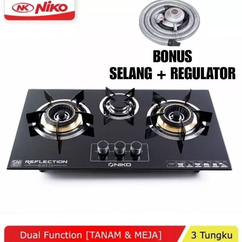 ''Terlaris" Kompor Tanam Niko Gold 2 Tungku Murah