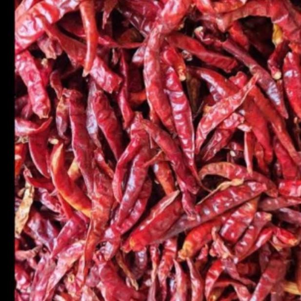 

Efisien Cabe Rawit (Teja)1Kg/Petik(Tanpa Tangkai)Cabai Kering Rawit Asli Extra Pedas