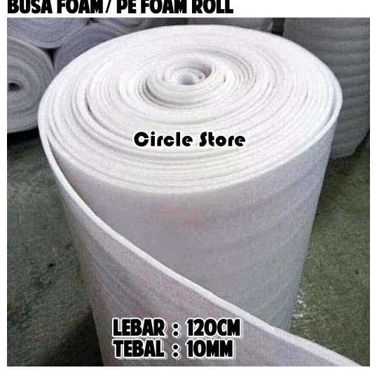 Sale Busa Foam / Underlayer Foam Pe Foam Roll Lebar 120Cm Tebal 10Mm