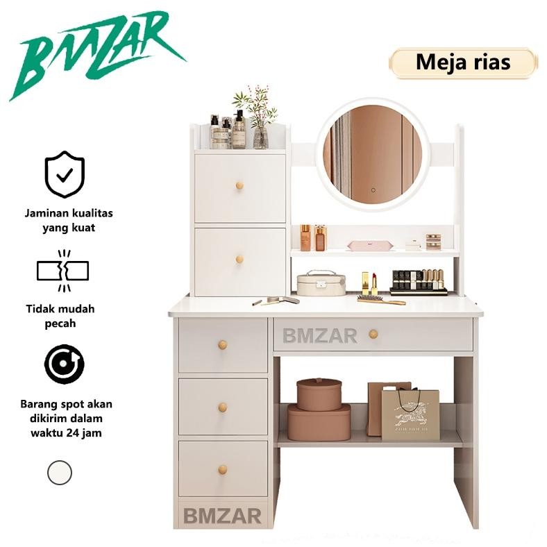 Meja Rias Lampu LED Meja Rias Minimalis Meja Rias Lesehan Meja Rias Anak Perempu Meja Rias Modern Me