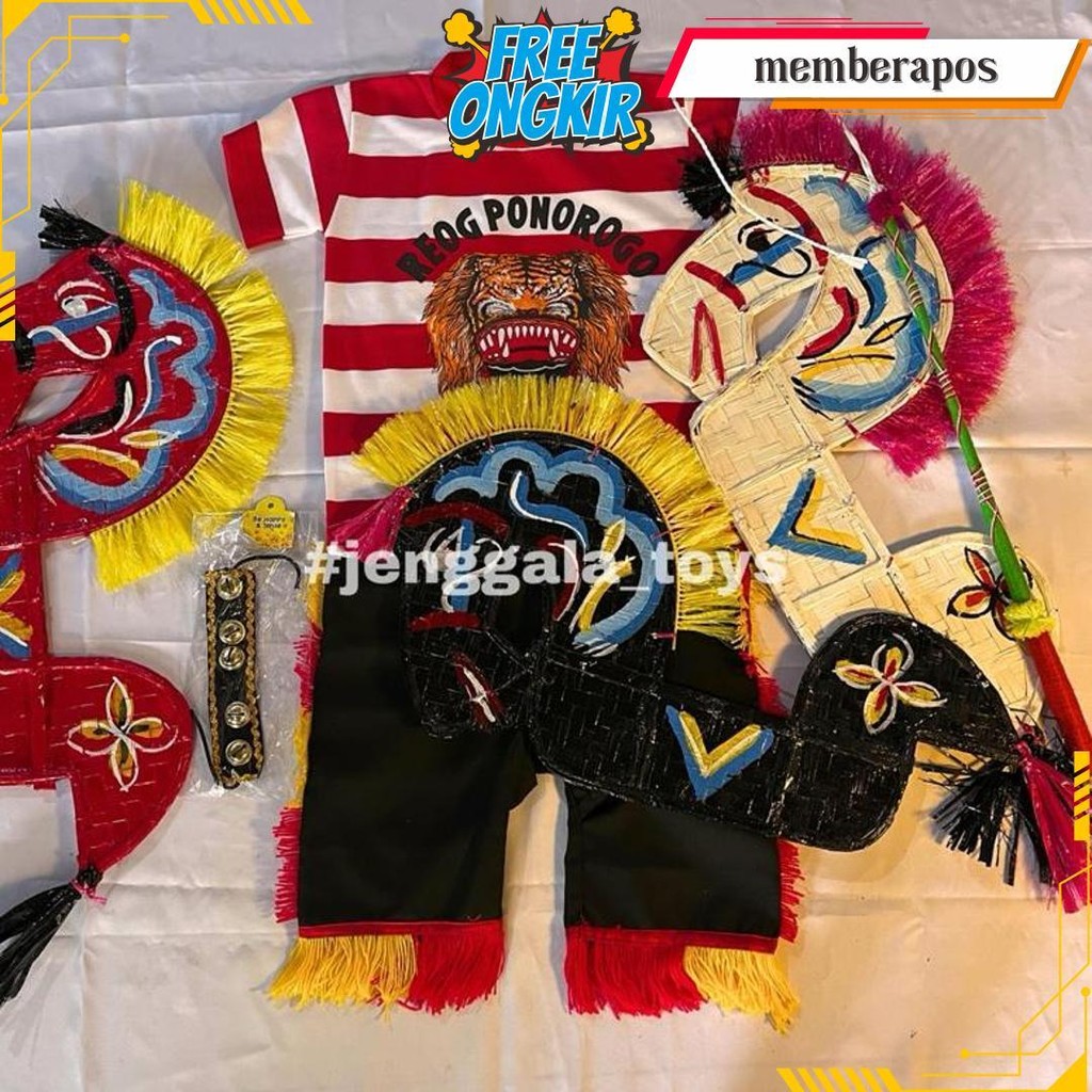 Baju Jaranan Full Set Anak Tk Baju Kuda Lumping Anak Termurah Banget