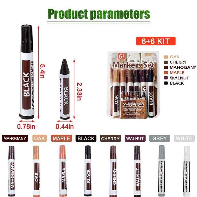 

Dikirim Dlm 24Jam Furniture Marker Spidol Repair Marker Penghilang Goresan Kayu - Furniture Touch Up Marker Untuk Reparasi Furnitur Kayu Perabot