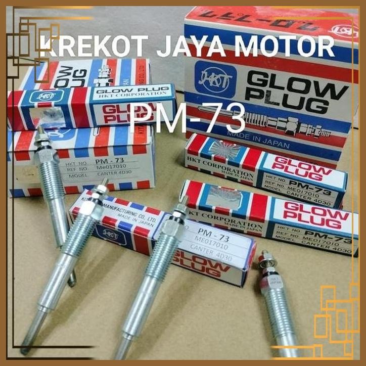 [KTJ] GLOW PLUG / BUSI PEMANAS PM-73 FUSO JAPAN BARU