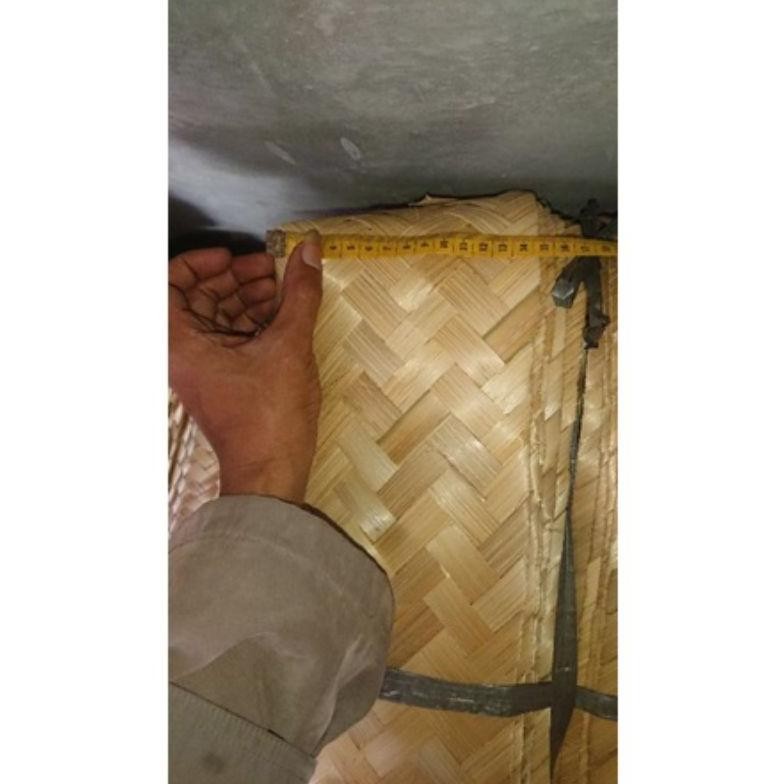 HJK Sepasang Besek jumbo persegi panjang 40x25x15 Bakul Bambu Besek PSHT Besek Merpati Besek Walet