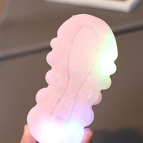Grosir Lkm457 Sepatu Sport Anak Perempuan Casual Bayi Dengan Lampu Led Sekolah [1Kg 3Pc] Halomoms