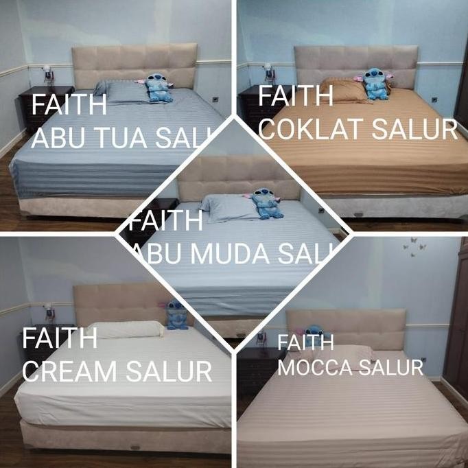SPREI HOTEL 200 x 200 x 40 BAHAN MICROTENCEL (KATUN JEPANG )