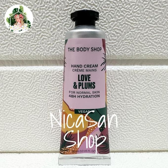 Sale The Body Shop Love & Plums Hand Cream 30Ml - Hand Lotion