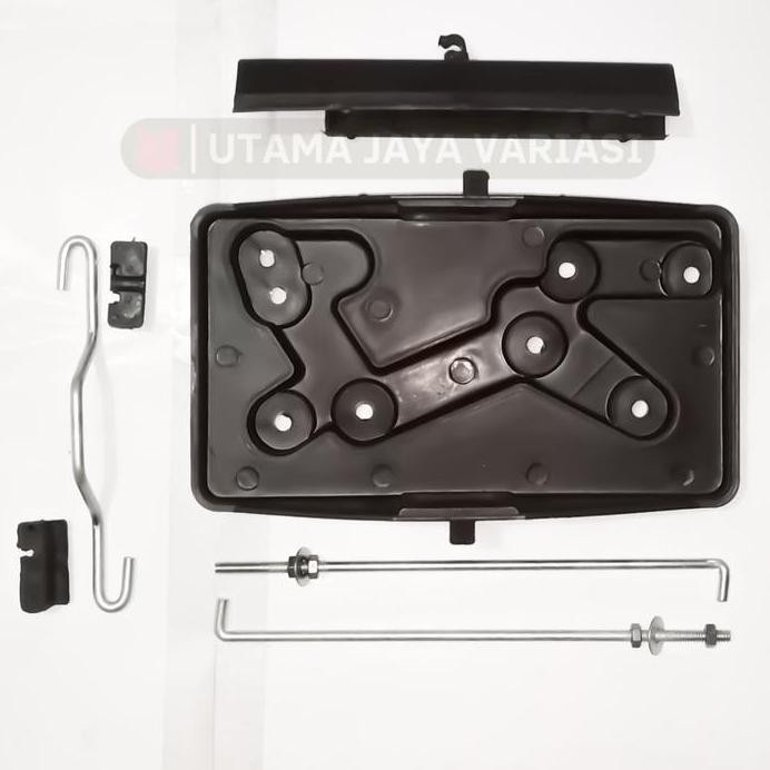 ready Tatakan Aki Mobil AVANZA, XENIA, GRANDMAX, LUXIO - Dudukan mobil