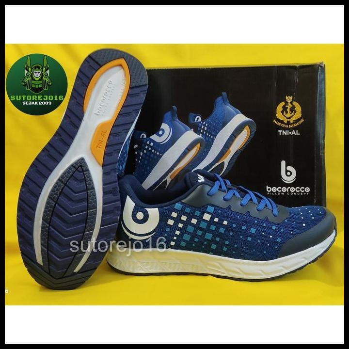 Sepatu Olahraga Alri Navy Sport Shoes Merk Bocorocco Jatah Terbaru Original Best Seller