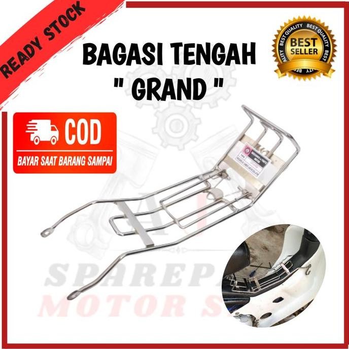 Rak Keranjang Jepit Kranjang Bagasi Tengah Motor Astrea Grand Ful Besi
