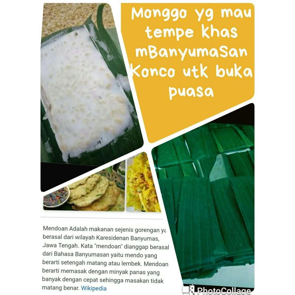 

Terlaris Tempe Mendoan Malang Banyumas