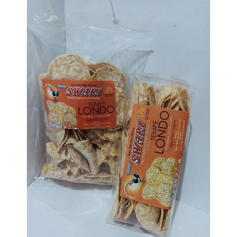

Eksklusif Kripik Tempe Sagu Swari Kripik Tempe Londo 100Gram/Keripiktempemalang/Oleh-Olehkhasmalang