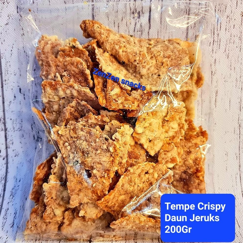 

Nikmati Keripik Tempe Crispy Daun Jeruk 200Gr