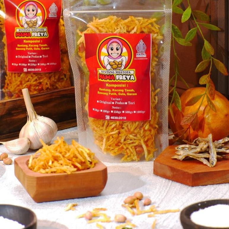 

New Kentang Mustofa / Kering Kentang Krispy / Snack Enak Pedas Gurih 100Gr