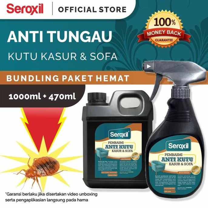 Terbaru, Pembasmi Paket Anti Tungau Kasur/Seroxil
