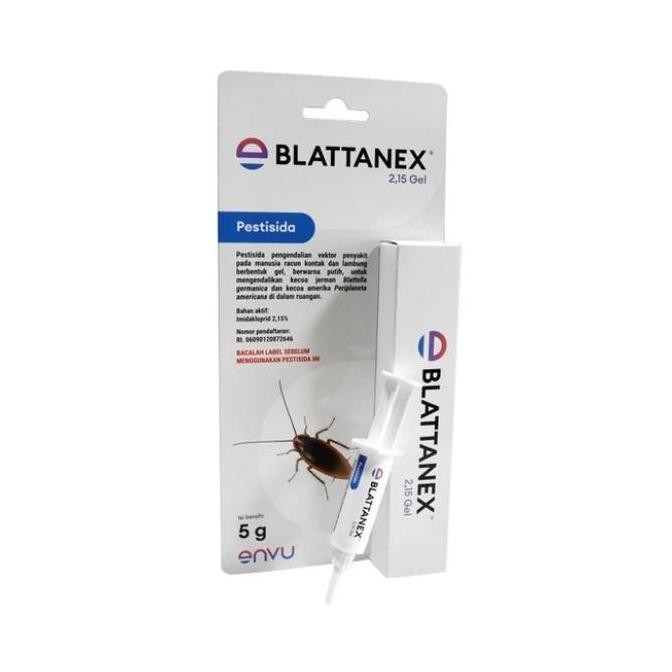 Jual, Blatanex Gel 5 Gr Obat Racun Basmi Kecoa Jerman Dan Kecoa Amerika