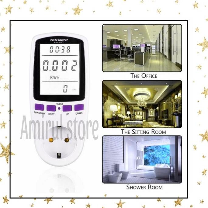 Watt Meter AC Digital Volt Pemakaian KWH Daya Energy Meter Murah