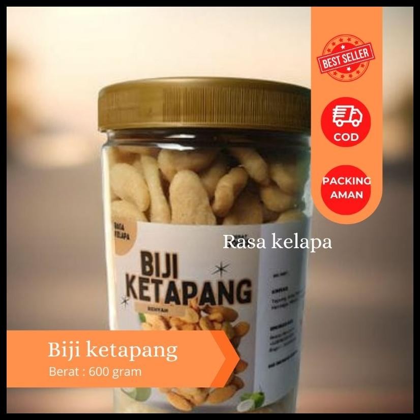 

BIJI KETAPANG RASA KELAPA CEMILAN RENYAH BUAT TEMEN NGETEH DAN NGOPI