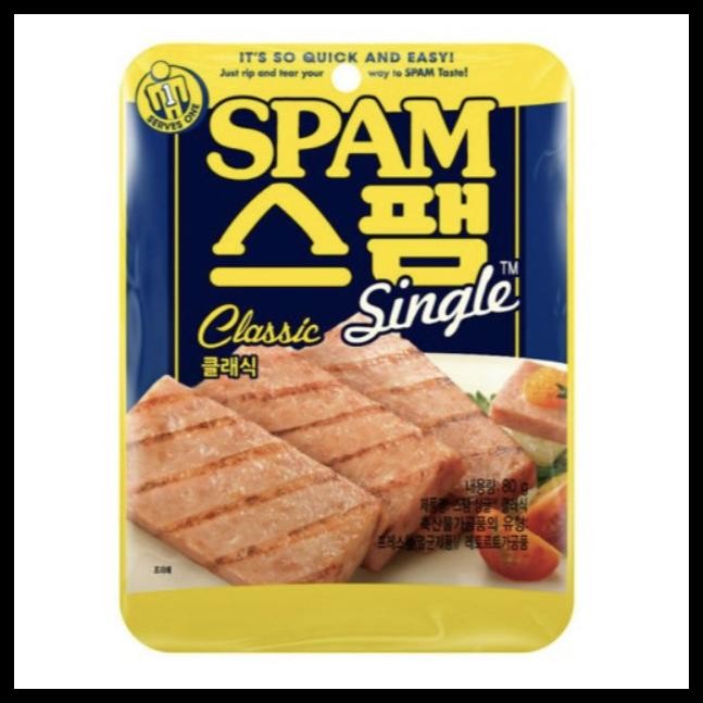 

SPAM SINGLE CLASSIC / LITE DR KOREA (80G)