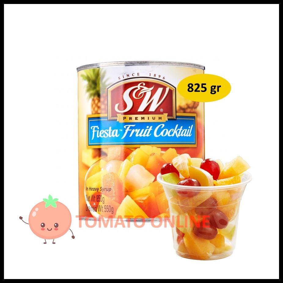 

SW S&W / FRUIT FIESTA COCKTAIL BUAH KALENG KOKTAIL / 825 G GR GRAM 825GR
