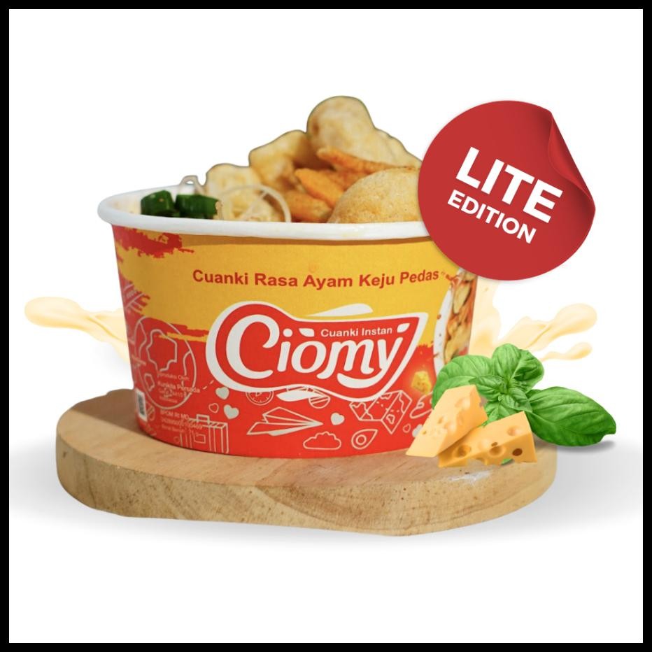 

CIOMY CUANKI AYAM KEJU PEDAS CUANGKI CIOMY CUP KECIL HALAL NON MSG