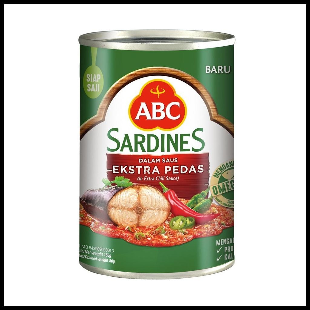 

ABC SARDEN / SARDINES SAUS 425 GR