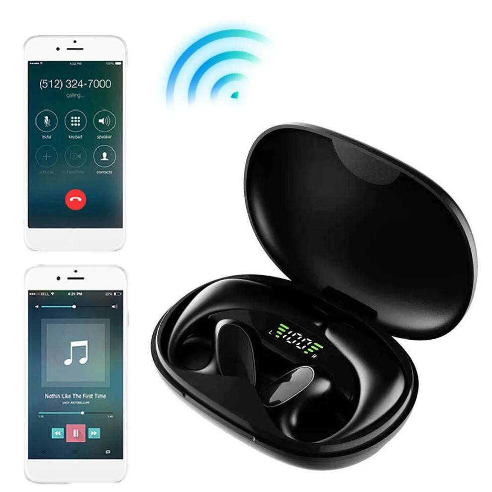 

Language Translation Earbuds 144 Languages High Accuracy Real-time Two-Way Earbuds Voice Translator Earbud for Android and iOS