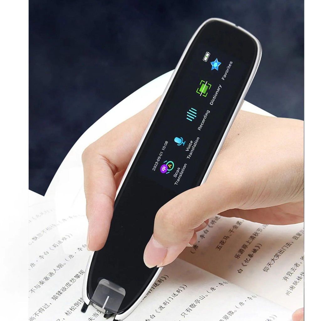 

Smart Voice Translator Pen White International Edition WiFi Translation Scanning Pen Scan Reader Pen Translation Scanning Pen