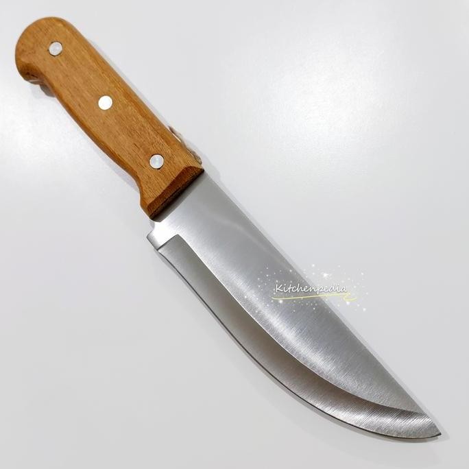 

Terlaris Pisau Dapur Knife Stainless Steel Pengiris Pemotong Daging Premium