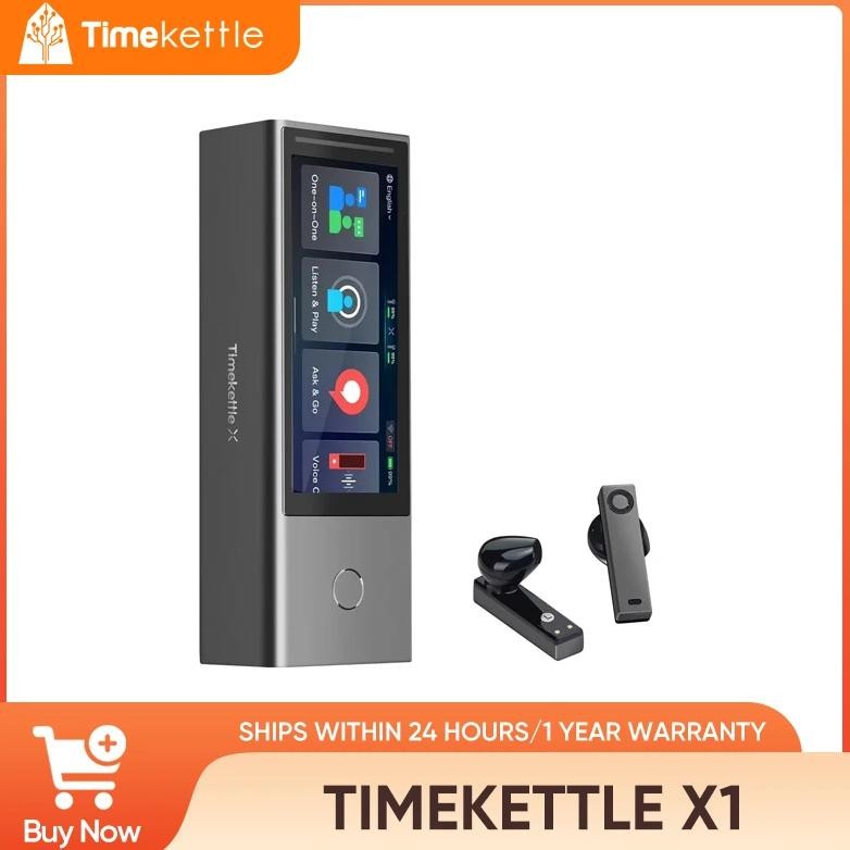 

Timekettle X1 AI Interpreter Hub Standalone Entity Two Way Simultaneous Translator Earbuds Translator Device language translator