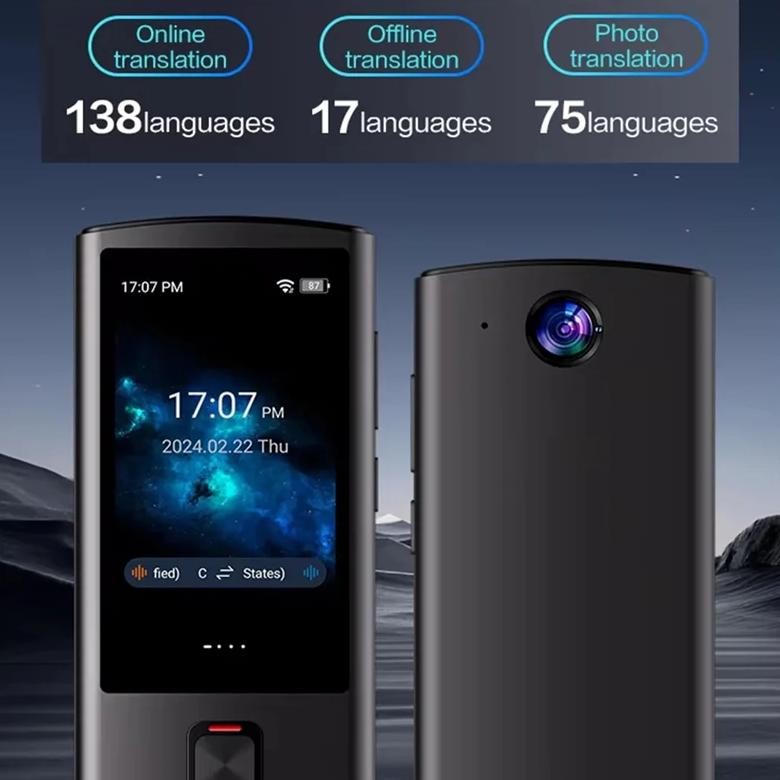 

PHILE-Wifi Real Time Multi Language Translation Device Language Translation Device Electronic Dictionary T17