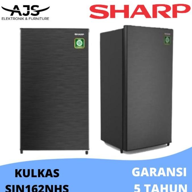 TERMURAH - SHARP SJ-N162N HS Kulkas 1 Pintu SJ N162N HS SJN 162 NHS SJ N162