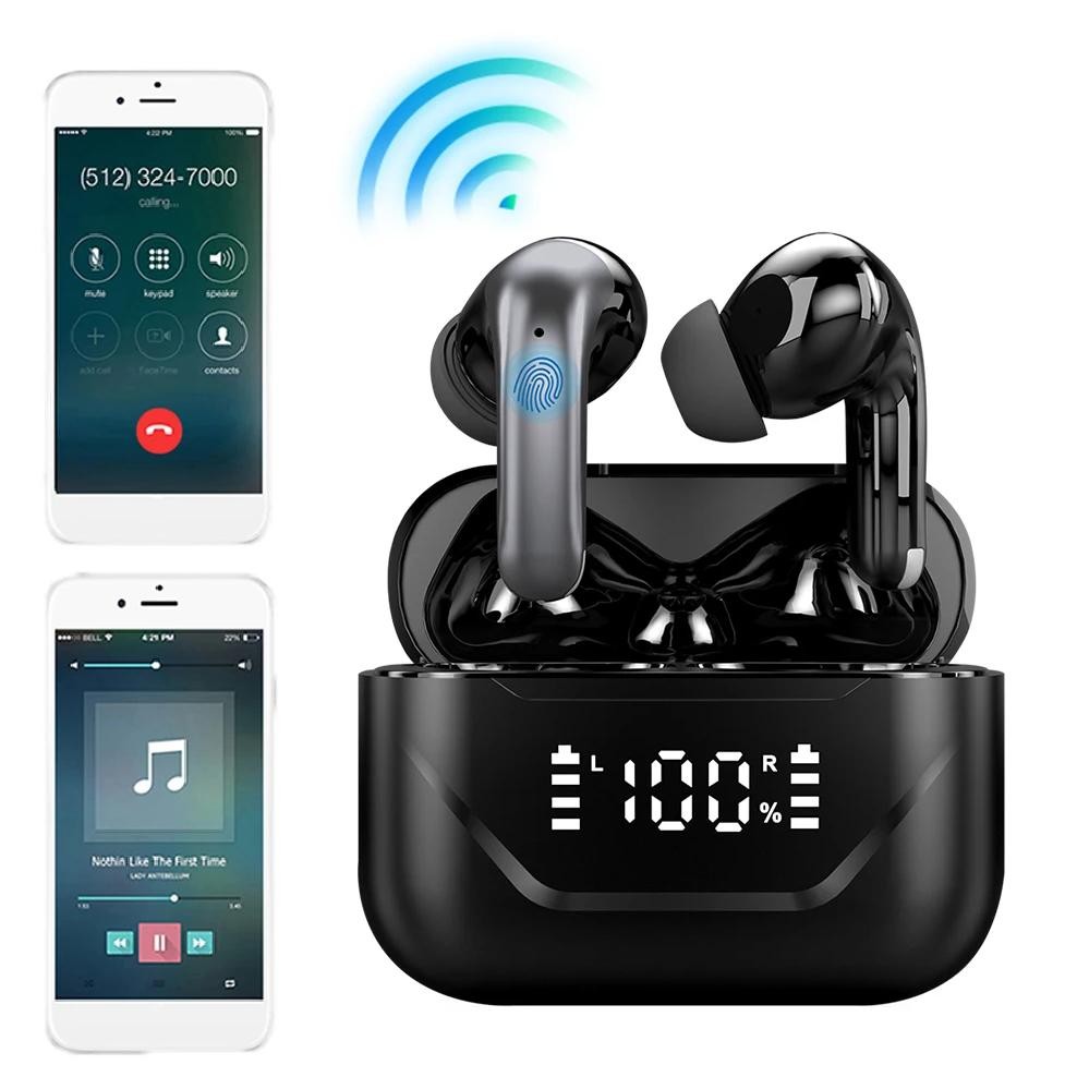 

Smart AI Real-time Two-Way Earbuds Long Battery Life 144 Languages Translator Device ANC Noise Canceling Translation Earphones