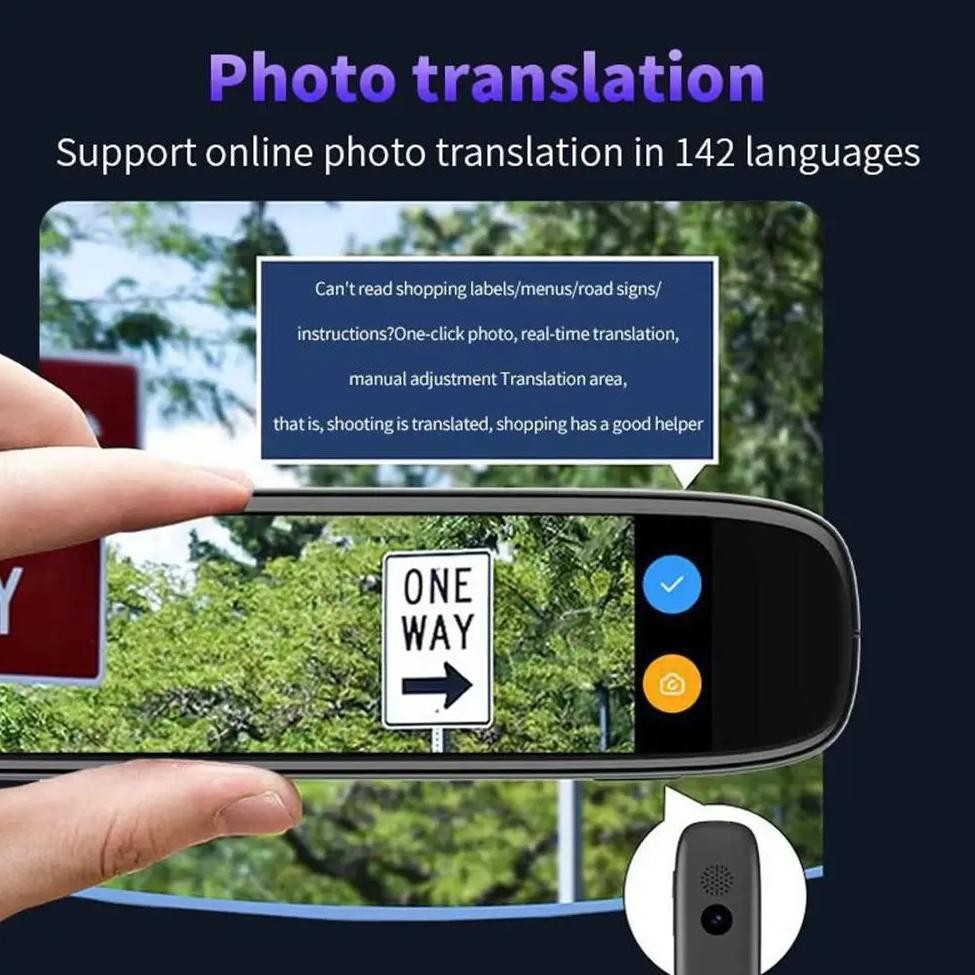 

S65Pro International Edition Multilingual Photo Scanner Pen Translator Dictionary Translation Pen Scan Reader Headphones