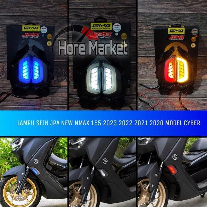 LAMPU SEIN SEN JPA NEW NMAX 155 2024 2023 2022 2021 2020 CYBER LED ABS NON ABS
