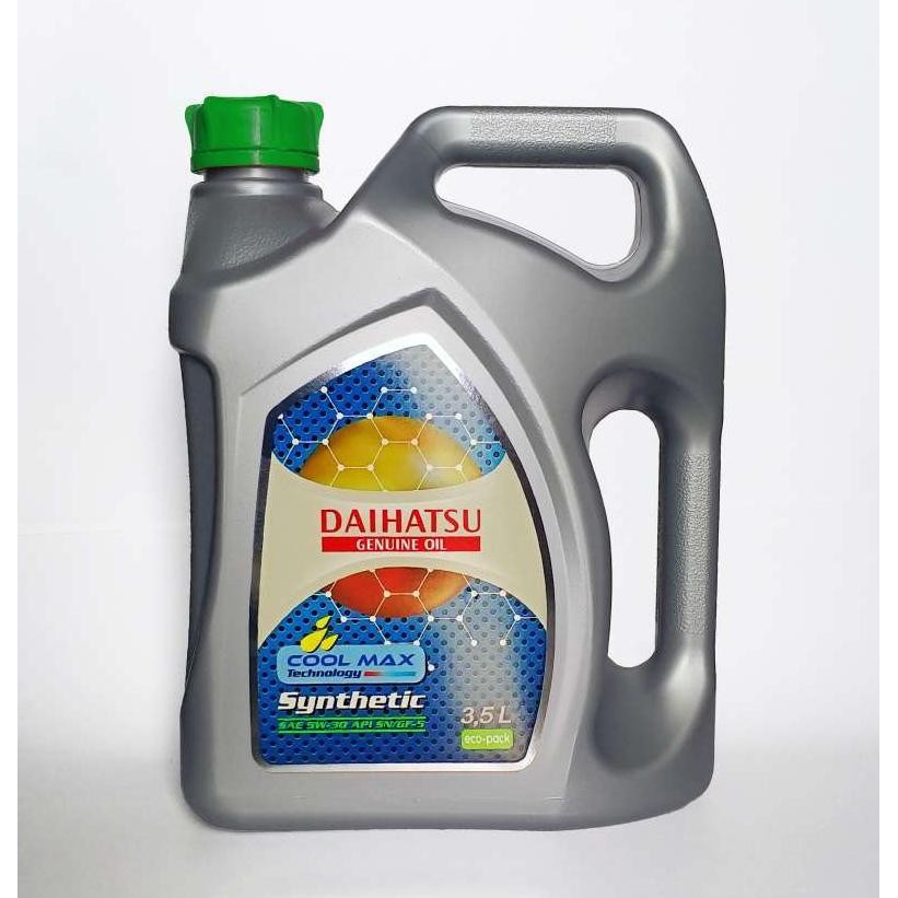 DAIHATSU GENUINE OIL 5W-30 API SN/GF-5 SYNTHETIC 3.5L