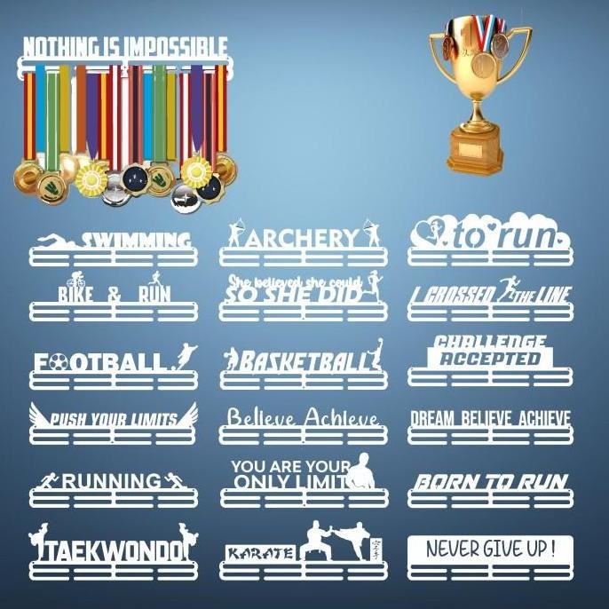 

Gantungan Medali Running / Cycling / Triathlon HM