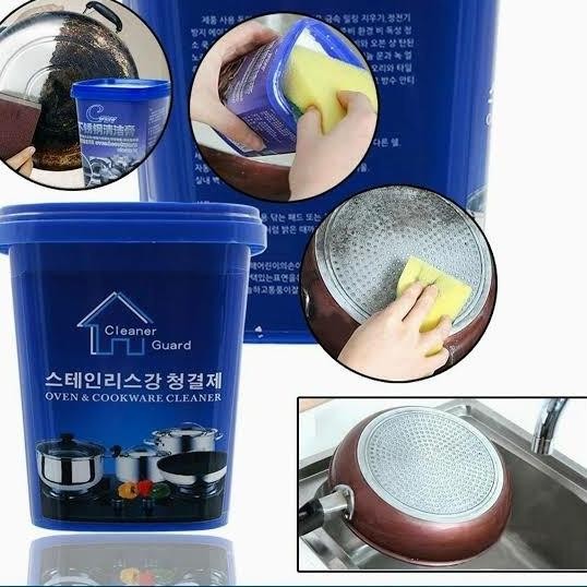 Krim Bubuk Pembersih Alat Masak Dapur Korea Cleanser Kerak