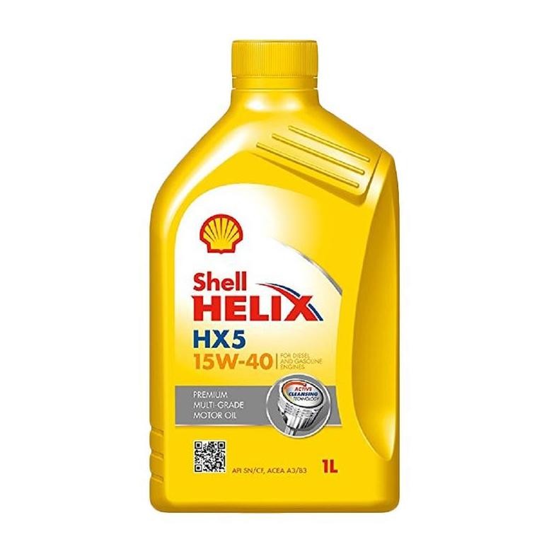 SHELL HELIX HX5 SAE 15W-40 OLI MOBIL [1 LITER] -10062