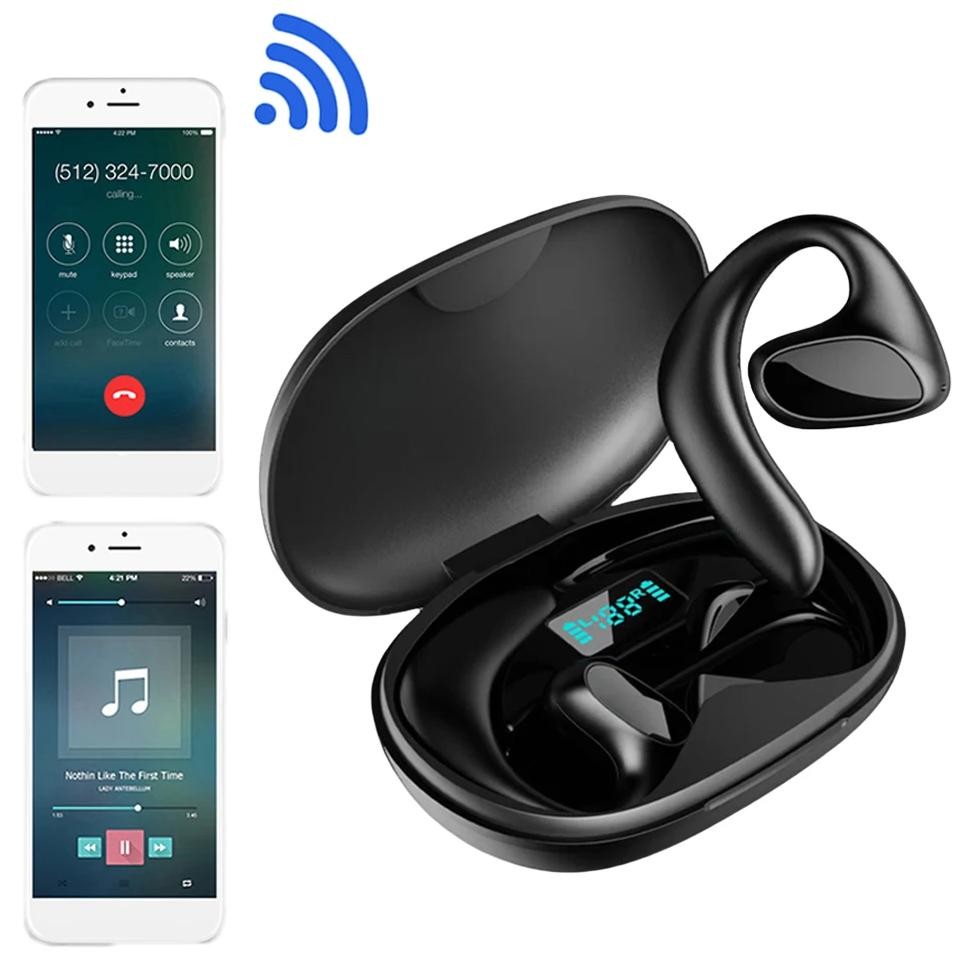 

Real-time Two-Way Earbuds Bluetooth-Compatible 5.4 97% Accuracy Translator Device 144 Languages Ideal for Travel and Business