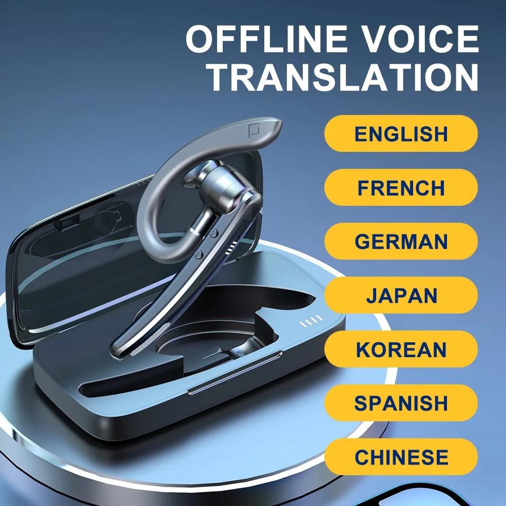 

AI Language Translator Earbuds 3 in 1 Accents Translator Earphone Real Time 144 Languages Accents for Travel Business Learning