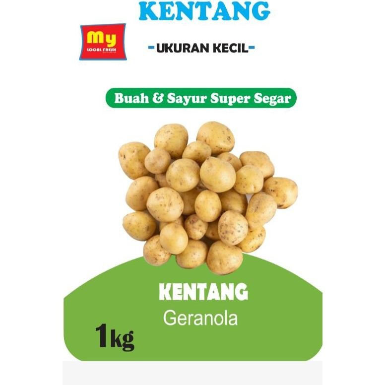

Rekomendasi Kentang Segar [ Ukuran Kecil ] 1 Kg