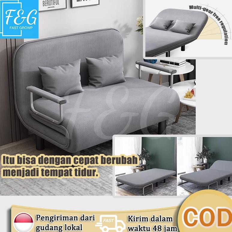 Tempat Tidur Sofa Lipat Sofa Ganda Kursi Malas Tempat Tidur Kantor Yang Dapat Disesuaikan Sofa Rumah