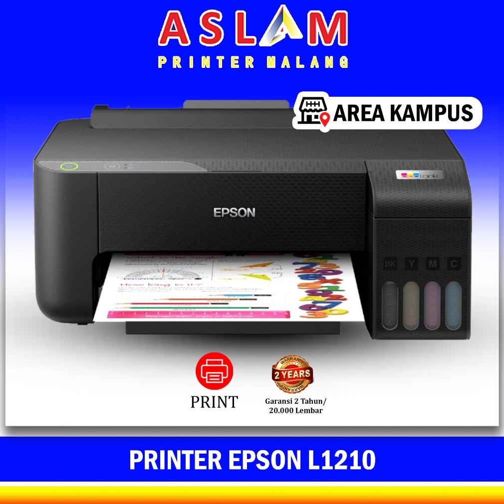 Berkualitas Printer Epson L1210 Hitam Printer Epson L1216 Putih Pengganti Printer Epson L1110 Garans