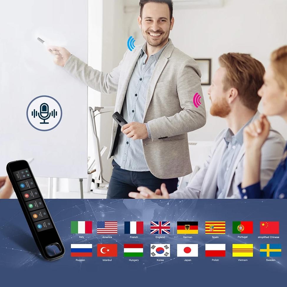 

Translation Pen 142 Languages Recording Pen Intelligent Scanning Point Reading Translator Pen Online/Offline for Teacher Student