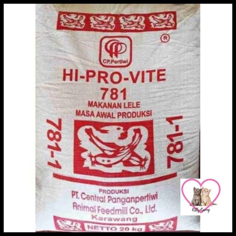 781-1 PAKAN IKAN LELE HI PRO VITE 20KG