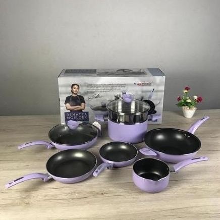 Tersedia Panci SUPRA 9pcs EDISI Chef Renata/NEW Panci SUPRA 9pcs Pastel