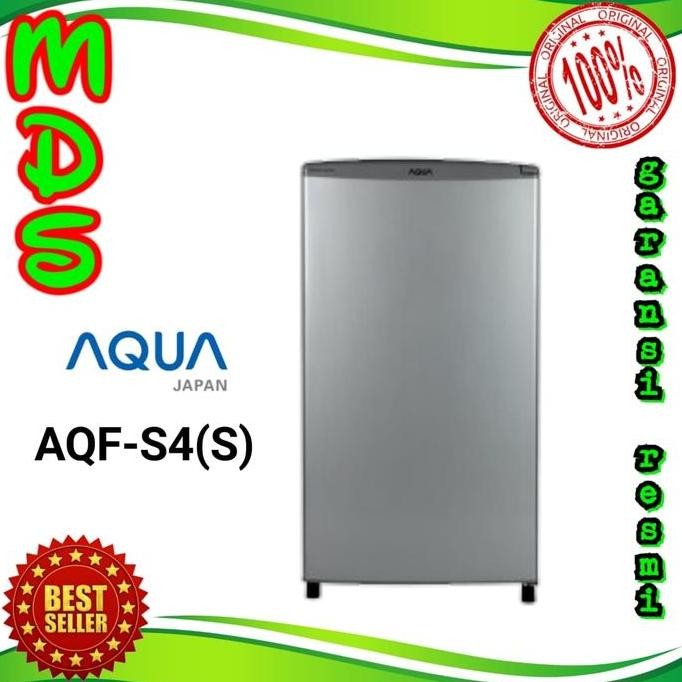 TERBARU - Freezer AQUA JAPAN AQF- S4(S) 4-5 RAK lemari es pembeku es batu kulkas