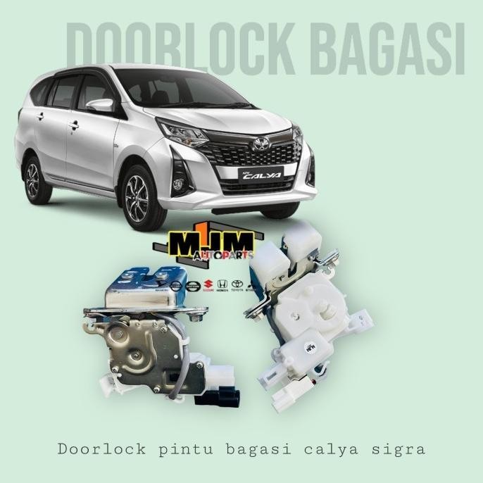 Doorlock Pintu Bagasi Belakang Sigra Calya
